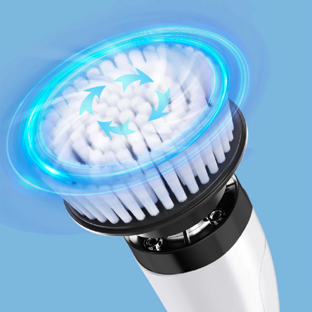 Escova de Limpeza Recarregável Scrubber Turbo - Imagem 4